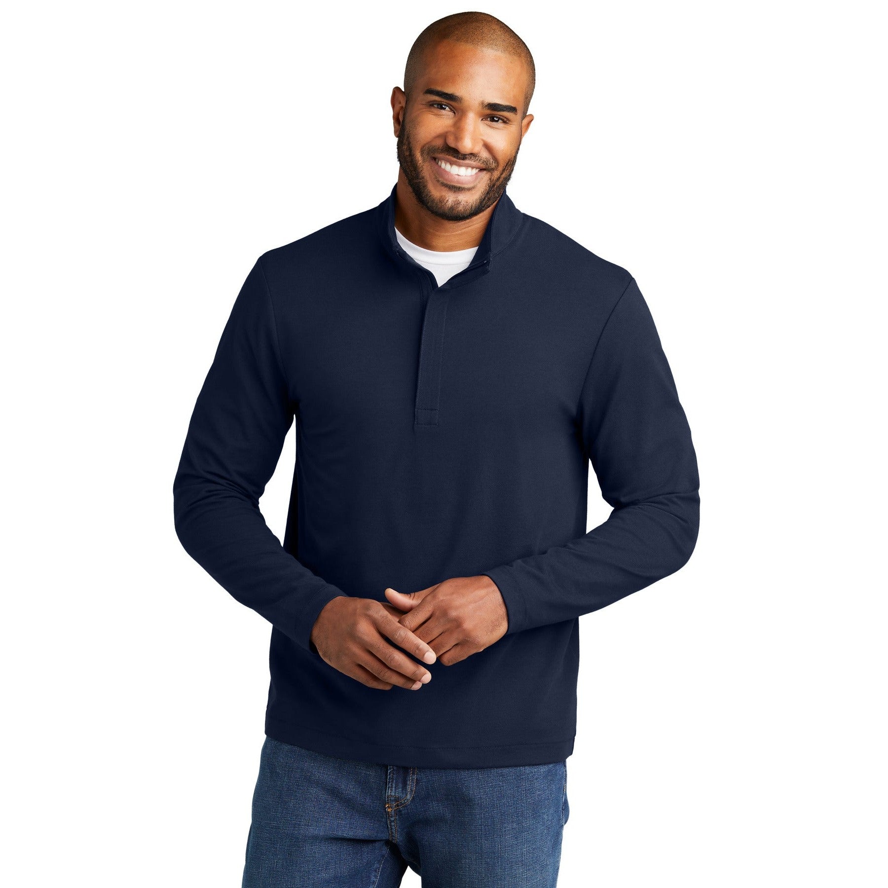 Port Authority-Port Authority® Fairway Stretch 1/4-Zip K829-MedTech-2